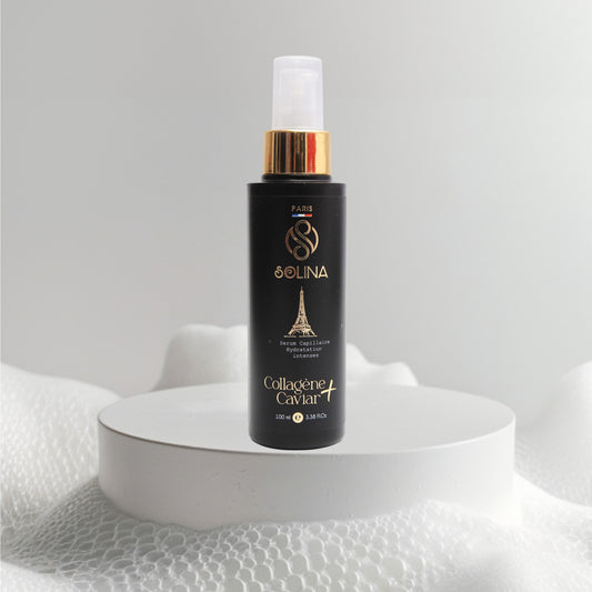 Sérum capillaire Collagène + Caviar Solina 100ml Qualité Premium ★★★★★
